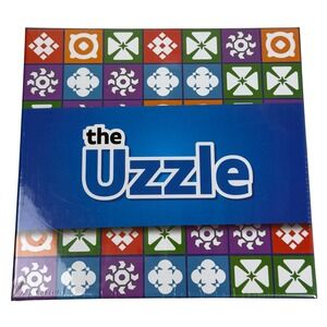 NEW The Uzzle 3.0 Board Game Fast Paced Puzzle Block Pattern Match 100 Cards 4+